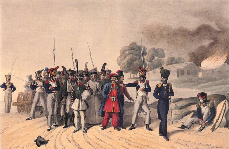 Ödet för ryska krigsfångar i 1812