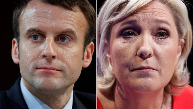 Han og Le Pen ut i 2. runde av presidentvalget i Frankrike