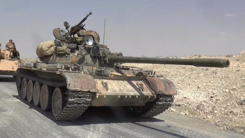 The experience gained in tank battles in Syria and Yemen