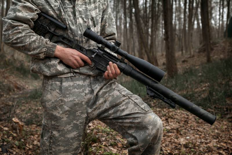 Let taktiske sniper riffel lydløs optagelse DVL-M1 10 