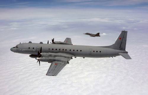 Polska flygvapnet stoppades en rysk spion plan
