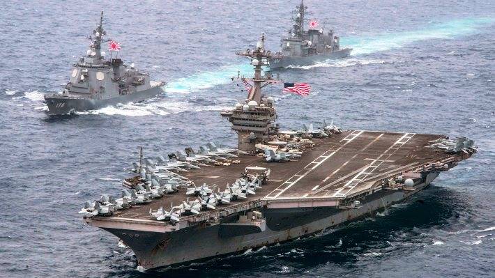 Japansk media: American strike force simulerade angrepp på NORDKOREA