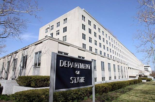 US state Department kritiserade Kiev för att blockera den ryska platser