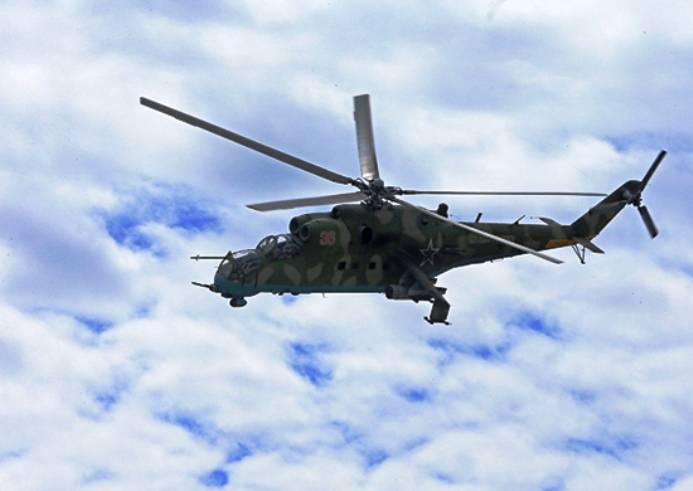 Piloterna i de Baltiska flottan nära Kaliningrad arbetat för förstörelse av fientliga pansarfordon