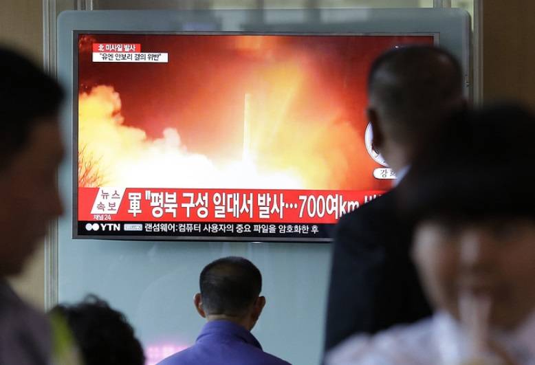 With North Korea made a launch of another missile