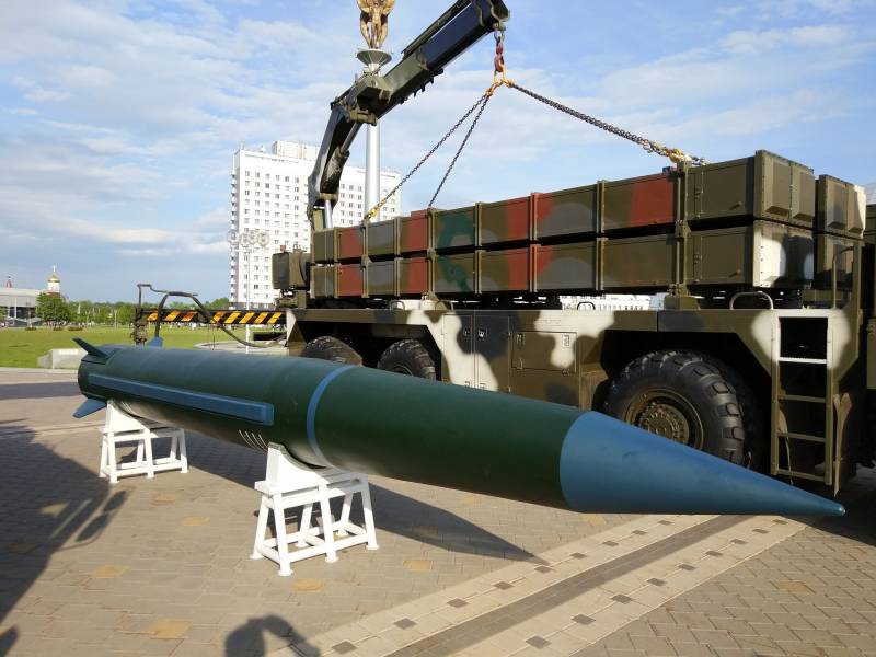 In Minsk demonstrated a new operational-tactical missile