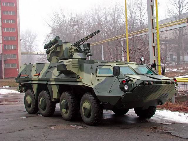 En Irak, ont pu se mettre à rouler seulement 34 88 fixés par l'Ukraine des véhicules blindés