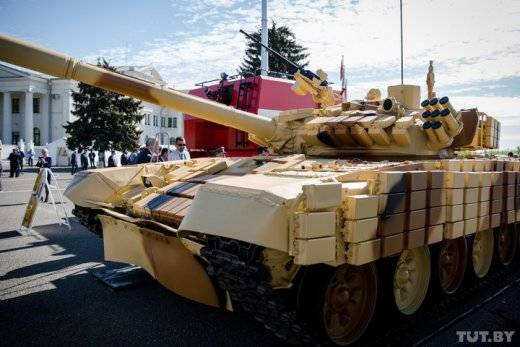 The latest version of T-72БМЭ