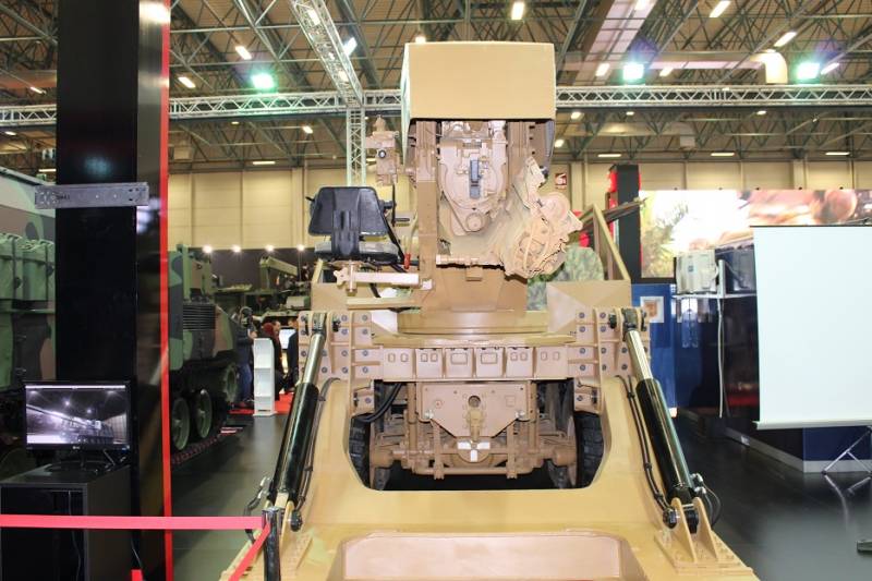 Automotor artillería de la instalación de AFGM / Aselsan KMO (turquía)
