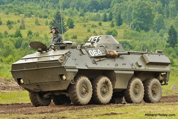 Armored SKOT/OT-64 go to the middle East