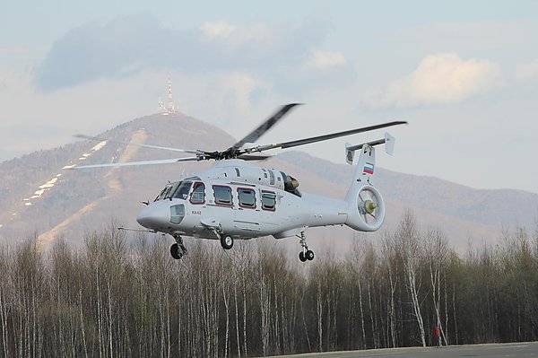 Das neueste von Ka-62 machte den ersten vollwertigen Testflug