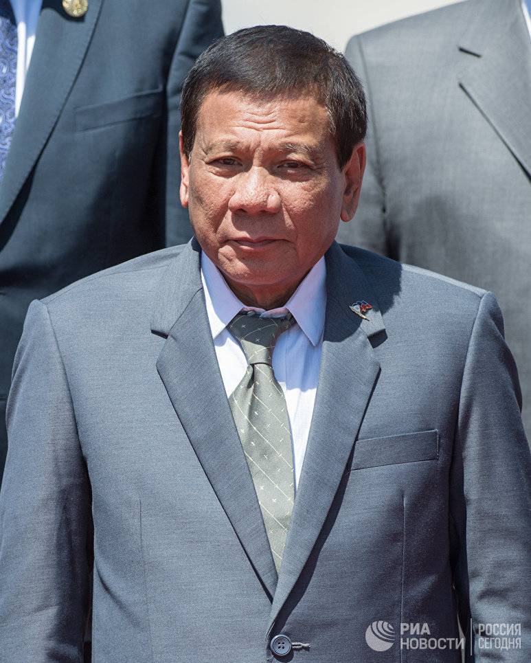 Rodrigo Duterte: i verden er til at stole udelukkende på ord i Rusland og Kina