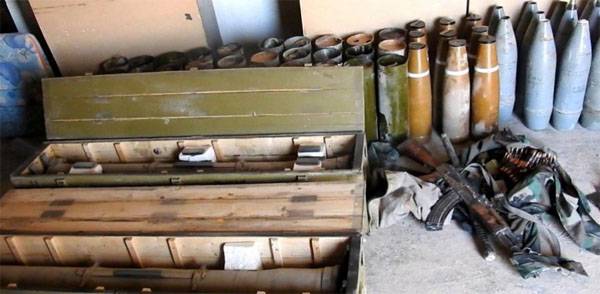 The ISIS terrorists during the attack, captured a large quantity of ammunition from the troops of ATS