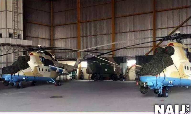 La russie fournit des Mi-35 au Nigéria