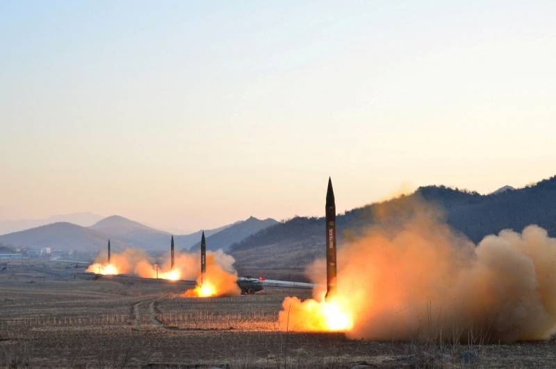 North Korea launched a ballistic missile short range