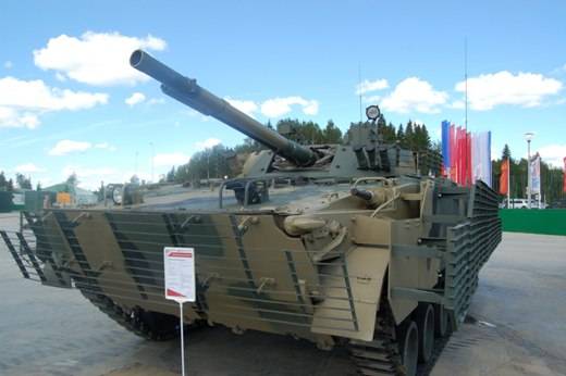 The BMP-3 equipped with the latest sights Sodema
