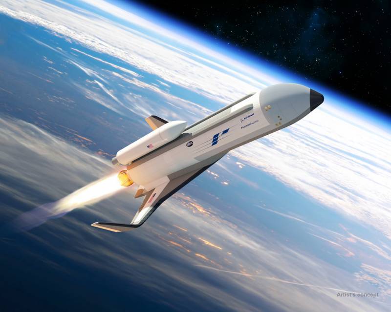Details of the program reusable space truck XS-1