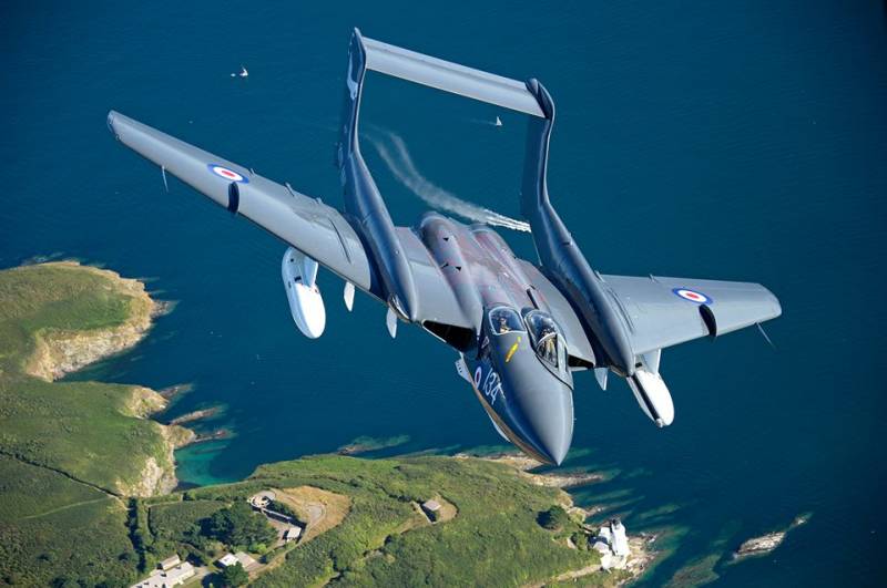 L'accident ретроистребителя Sea Vixen