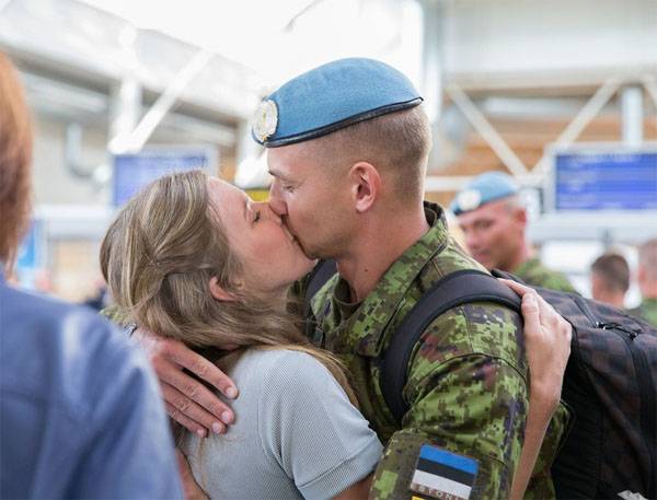 Estonian military 