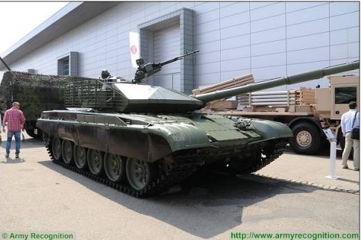 Modernization of Czech T-72