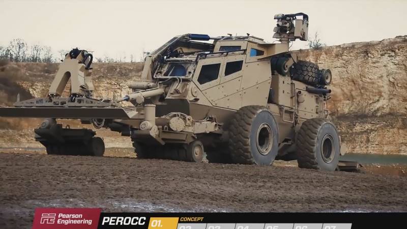 Engineering monster. Multipurpose engineering machine PEROCC (UK)