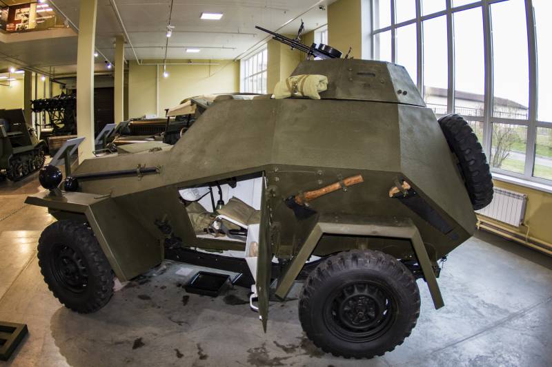 Stories about guns. Armored car BA-64B