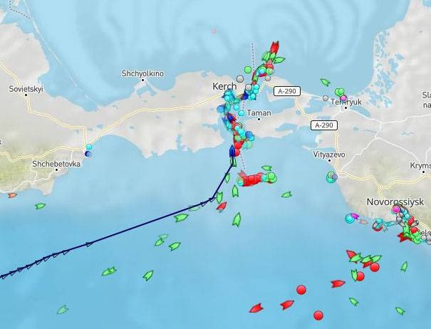 Rostowskij Port weigert sech, zu averstane d ' Ukrainische Schëff 