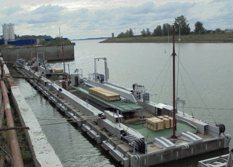 Gorodetskaya SSK will give the fleet 6 floating piers