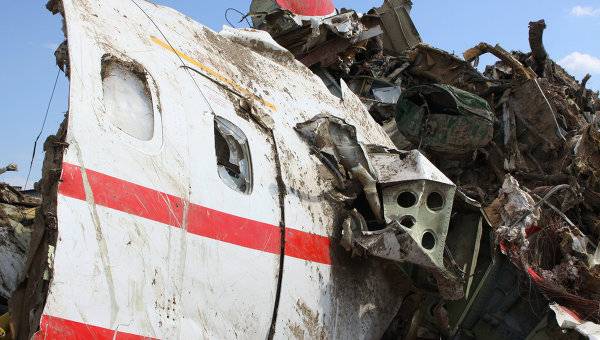 Review expert MAC according to the Polish Tu-154: No evidence of explosives on the wreckage of the plane was not
