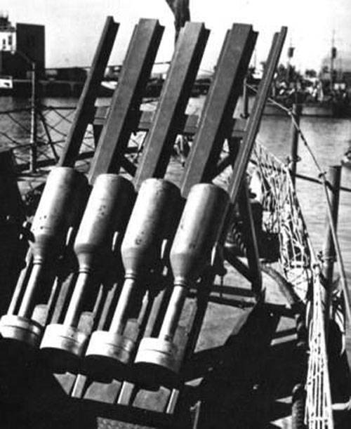 ASW mortars Mousetrap (USA)