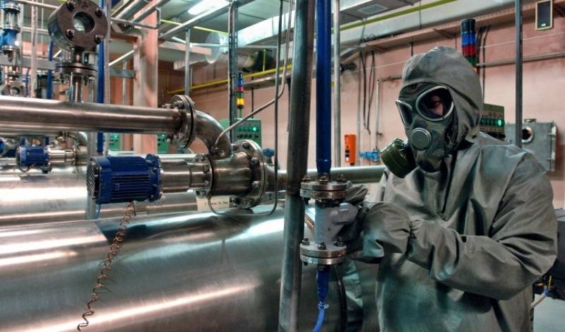 In Russia destroyed all stocks of sarin