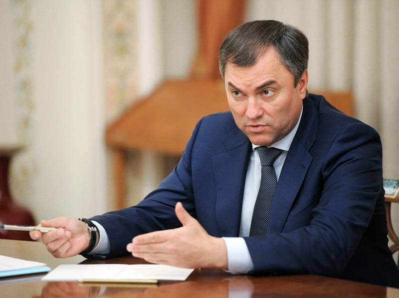 Formanden for den russiske Duma: sanktioner mod Rusland og Hviderusland, samt situationen i Ukraine taler om det 