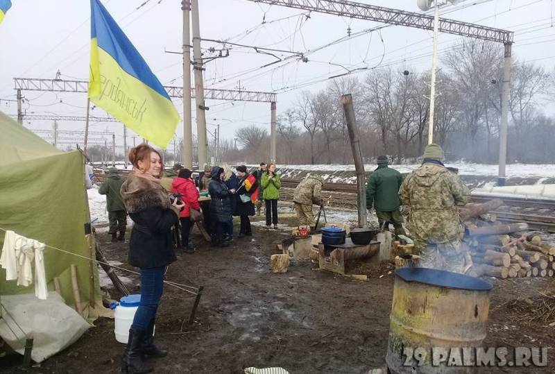 Organizatorzy blokady Węglowego zagrażają całkowicie odciąć dostawy węgla z Rosji na Ukrainę