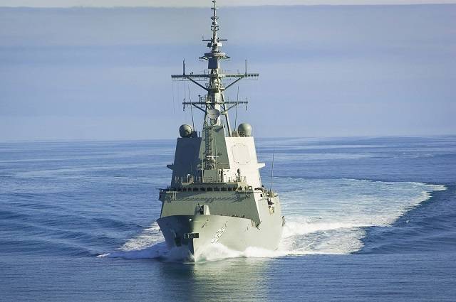 Australia przyjęła na uzbrojenie pierwszy niszczyciel z systemem Aegis