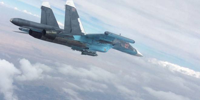 ВКС РФ ліквідавалі ў Сірыі двух палявых камандзіраў ІД і 180 баевікоў