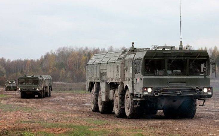 У УВА прайшло вучэнне з задзейнічаннем ракетных комплексаў «Іскандэр»