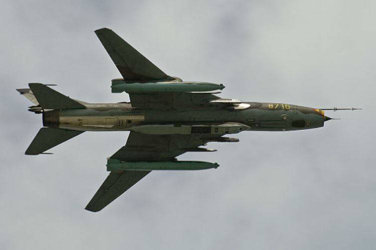 Another Syrian plane ventured closer to the position of the SDF