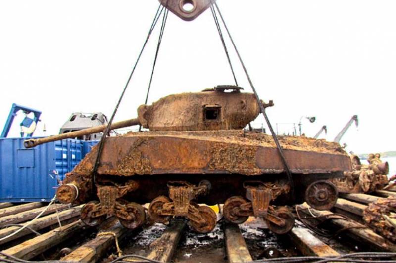 The Northern fleet will hold the event to raise from the seabed of American technology during the Second world war