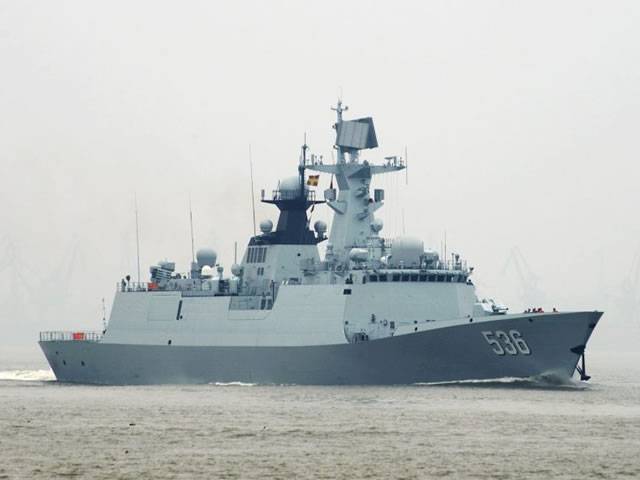 ВМС Кітая здадзены 24-й ракетны фрэгат 