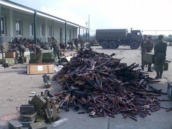 L'échec américain schéma de l'armement de l'opposition syrienne géorgiennes d'armes