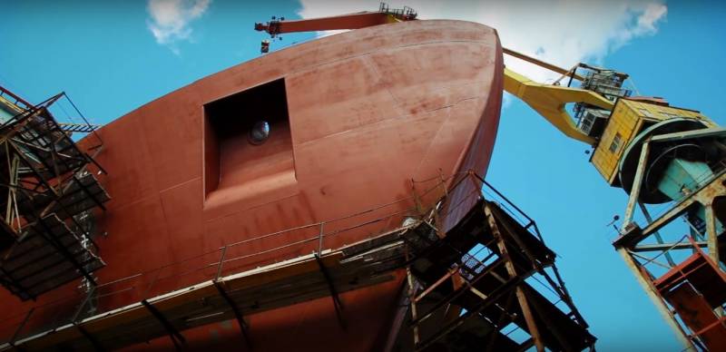La construction de navires de Kertch