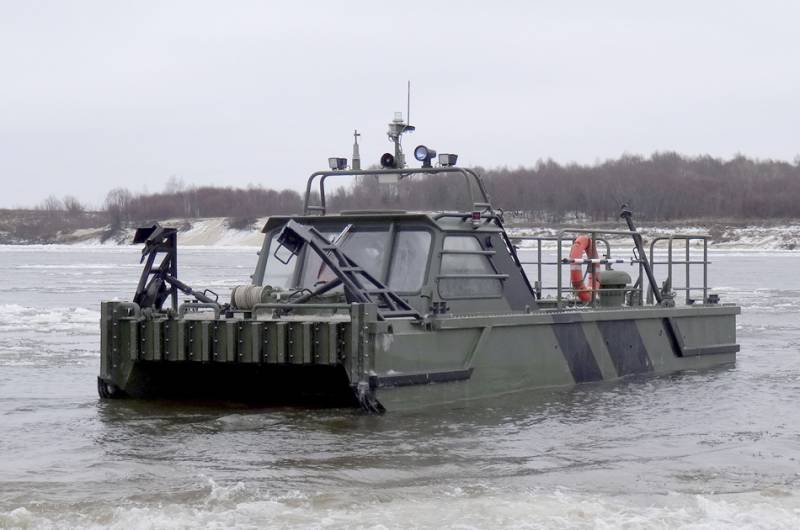 New towing motor boat BMK-MT entered in the series