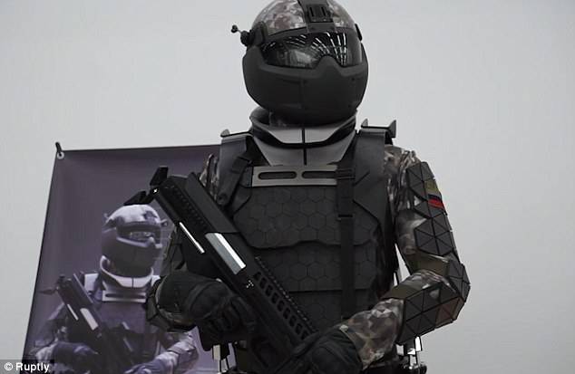 The Daily Mail compared the equipment of the Russian soldier of the future with a stormtrooper from Star wars