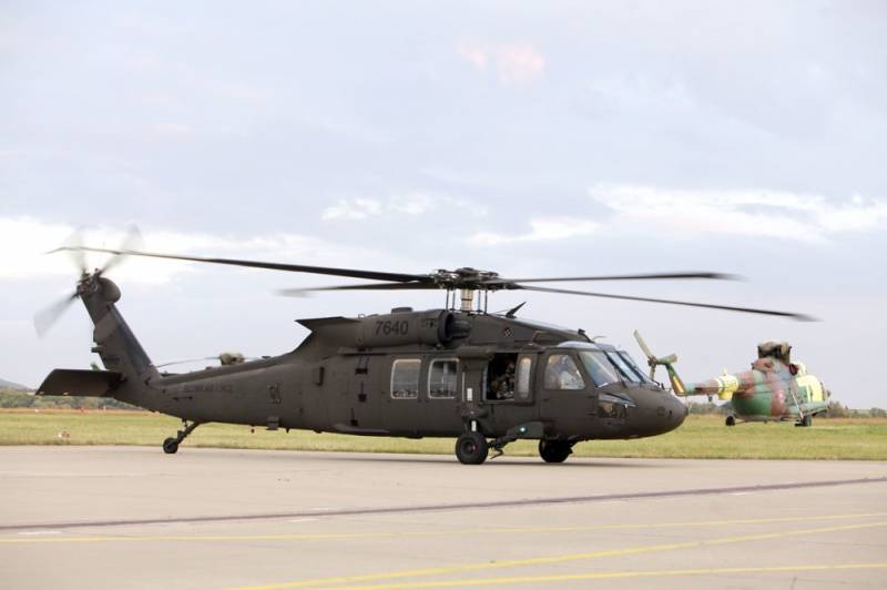 American UH-60M Black Hawk levert til Slovakia
