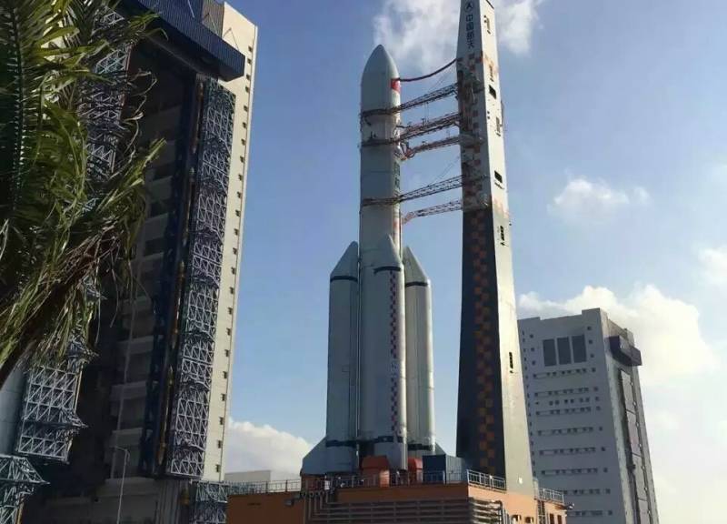 Kina lansert rocket 