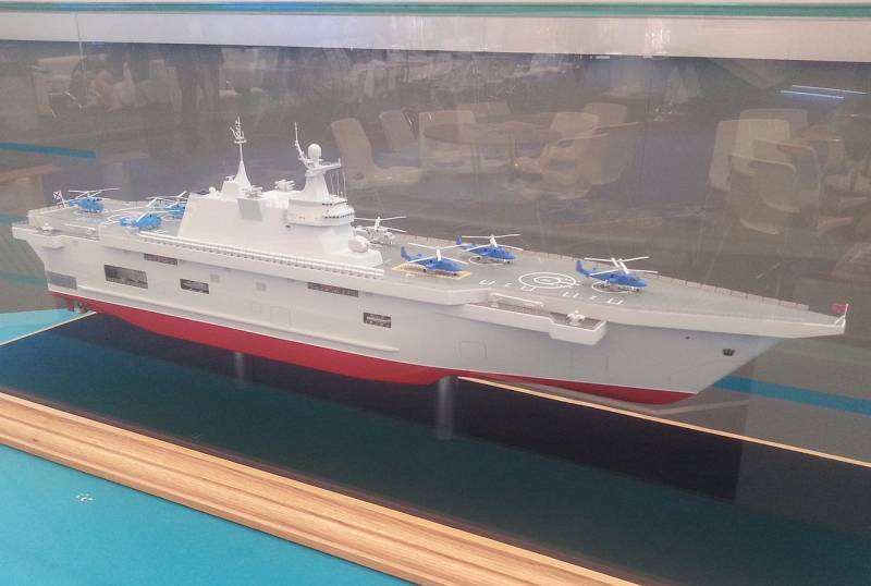 News of the development of advanced landing ships