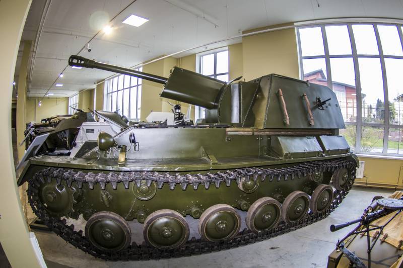 Әңгімелер қару туралы. САУ СУ-76М