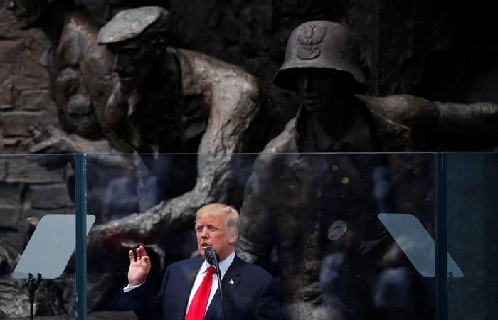 Trump has called on Russia to stop to destabilize the situation in Ukraine