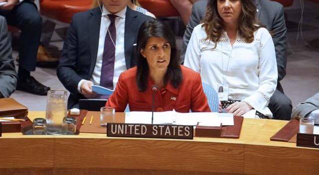 N. Hayley the UN has said about the U.S. ability to use military force against North Korea