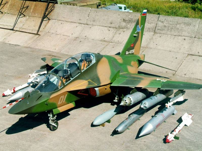 The Yak-130. As a study, but if that small and harmful
